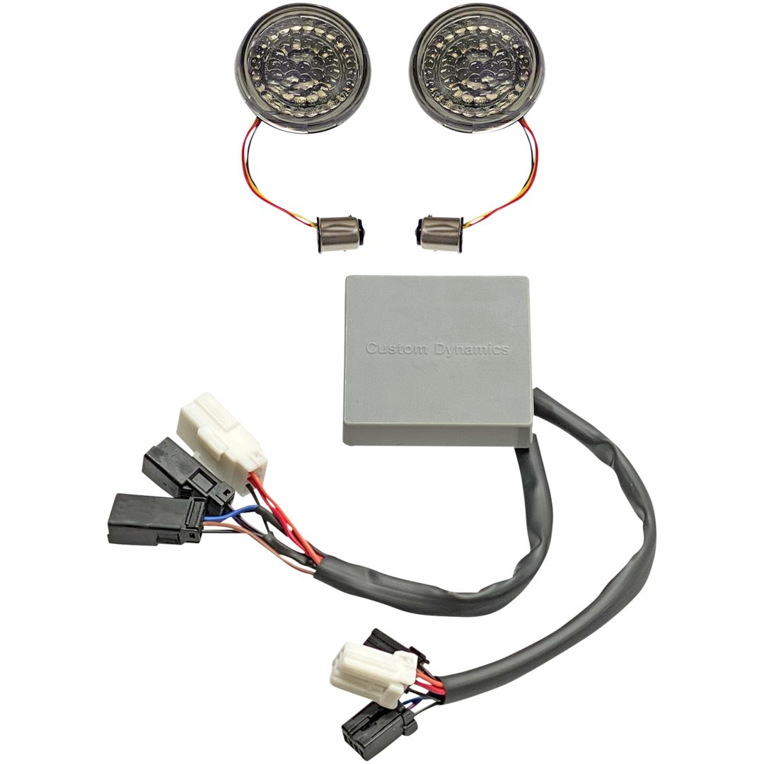 Bakljus/Bromsljus Smart Bullet Rökfärgad CUSTOM DYNAMICS Blinkers – bild 2