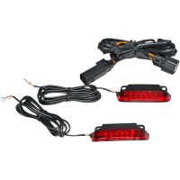 Bakljuskit Bagagehållare Led Ljusramp Röd CUSTOM DYNAMICS