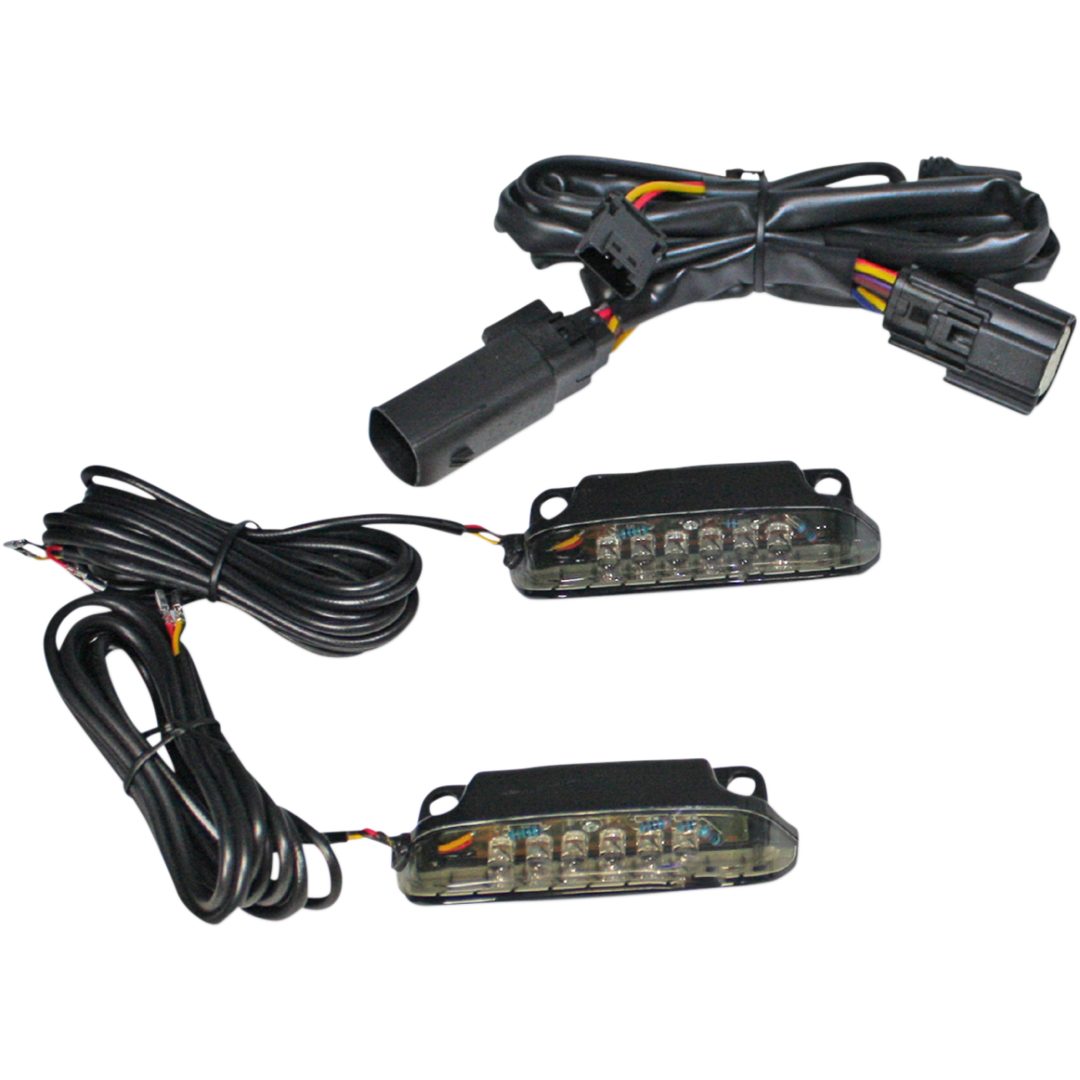 Bakljuskit Luggage Rack Led Light Bar Rökfärgad CUSTOM DYNAMICS Baklyktssats