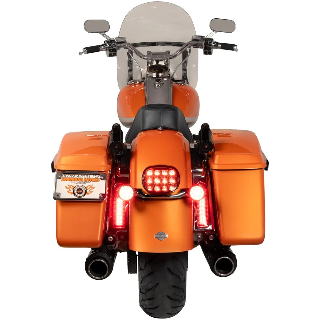 Bakljuskit Probeam® Lågprofil Led Röd CUSTOM DYNAMICS – bild 16