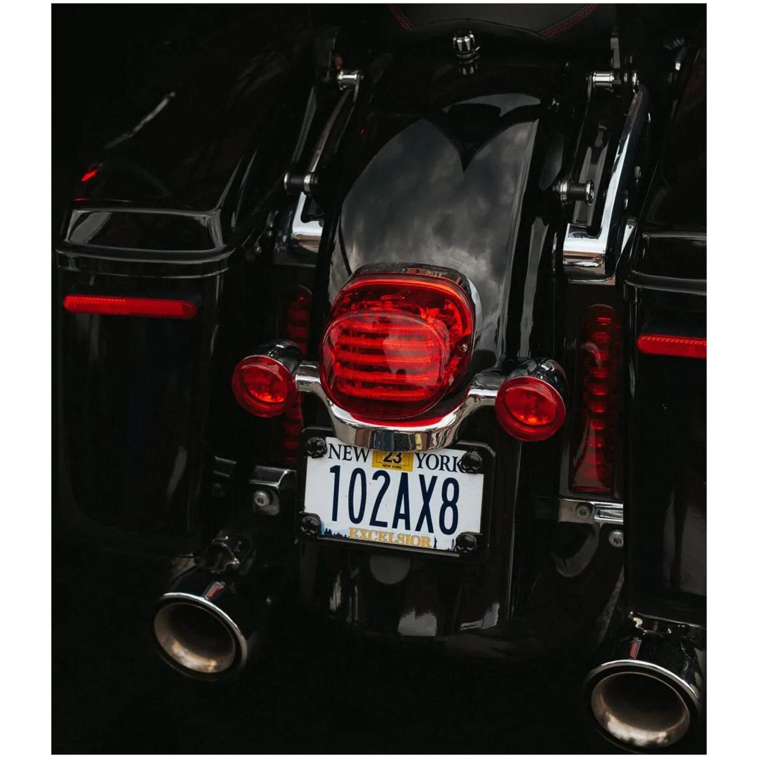 Bakljuskit Probeam® Lågprofil Led Röd CUSTOM DYNAMICS TAILLIGHT ASSEMBLY – bild 2