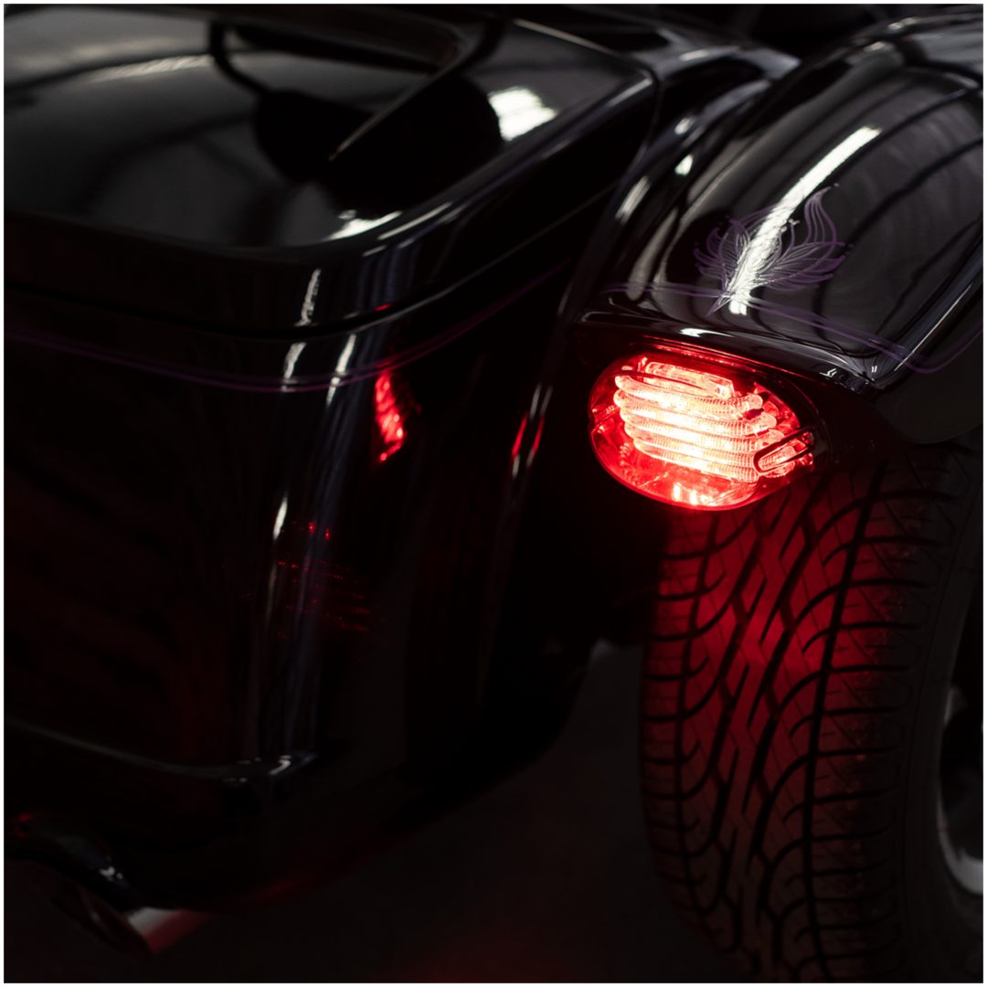 Bakljuskit Probeam® Squareback Led Rökfärgad/Röd CUSTOM DYNAMICS Baklyktssats – bild 5