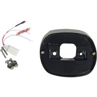 Bakljusplatta Taillight Baseplate För Harley-davidson Svart CUSTOM DYNAMICS