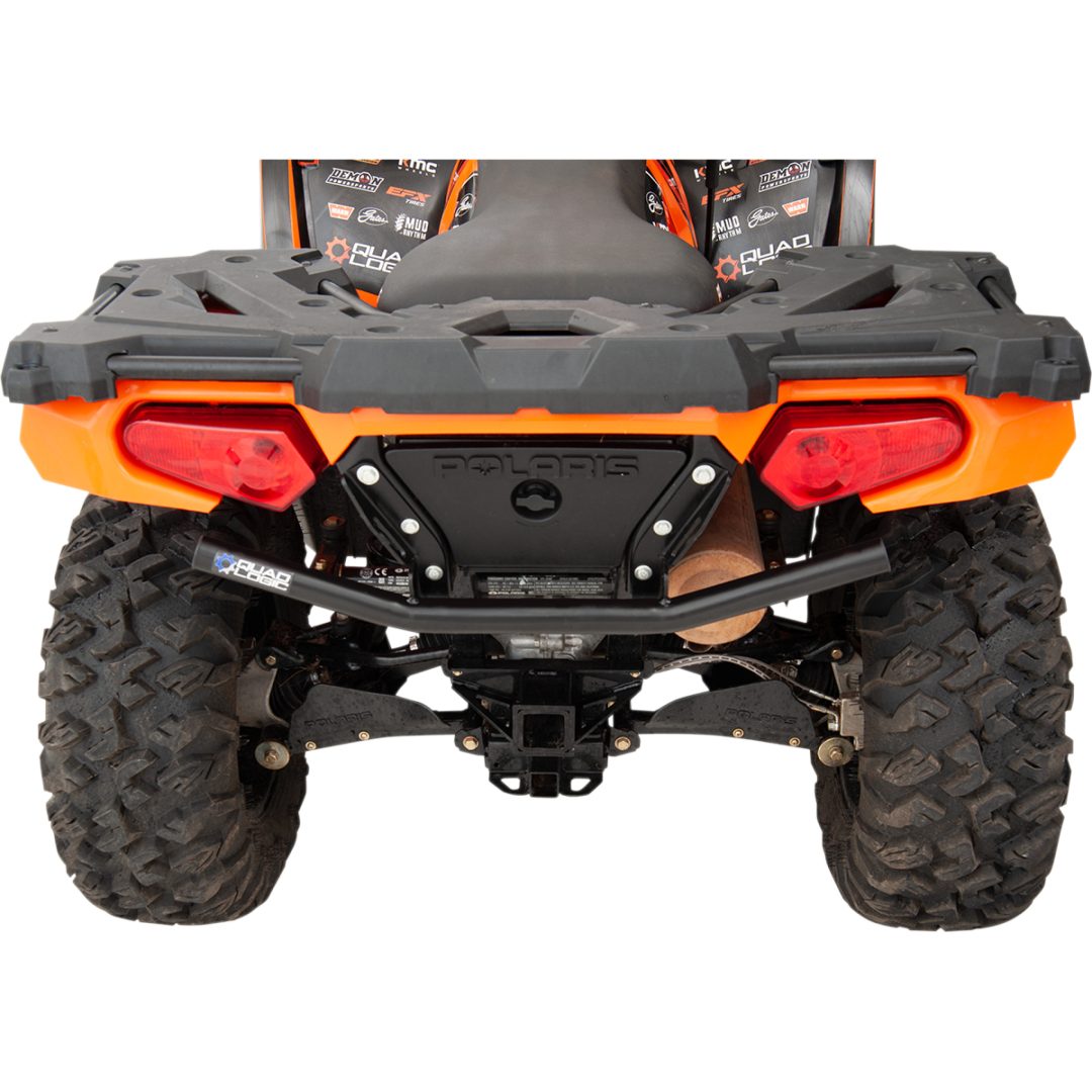 Bakre Bumper Grab Bar Svart Pulverlackerad Stål QUAD LOGIC – bild 3