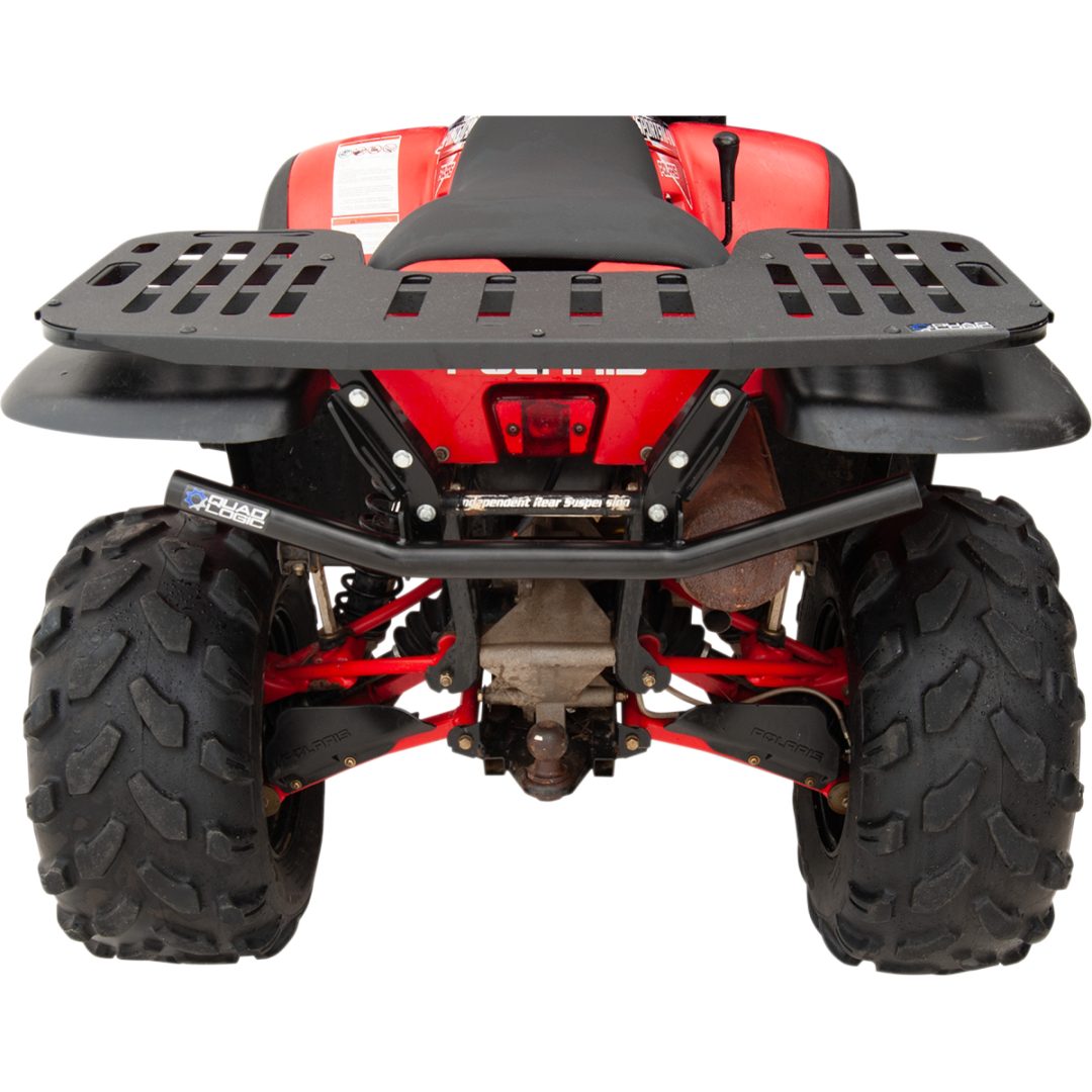 Bakre Bumper Grab Bar Svart Pulverlackerad Stål QUAD LOGIC – bild 2