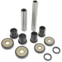 Bakre Fjädringsknut Kit Svart/chrome MOOSE RACING