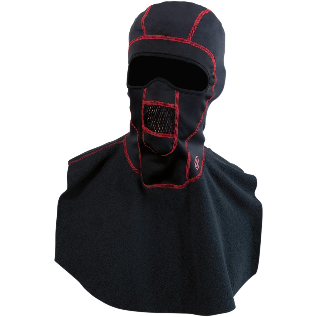 Balaklava Dickie Svart/Röd ARCTIVA Small/Medium