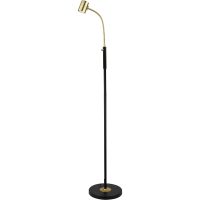 Balder Golvlampa 1:a, Svart/matt Mässing ANETA HOME