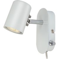 Balder Vägglampa, Vit/krom ANETA HOME
