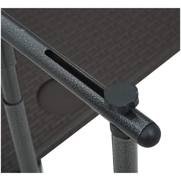 Balkongbord brun 60x64x83,5 cm plast konstrotting vidaXL – bild 7