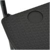 Balkongbord brun 60x64x83,5 cm plast konstrotting vidaXL – miniatyr 8