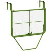 Balkongbord grön 60x40 cm stål vidaXL – miniatyr 6