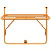 Balkongbord gul 60x40 cm stål vidaXL – miniatyr 5
