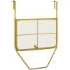 Balkongbord guld 60x40 cm stål vidaXL – miniatyr 6