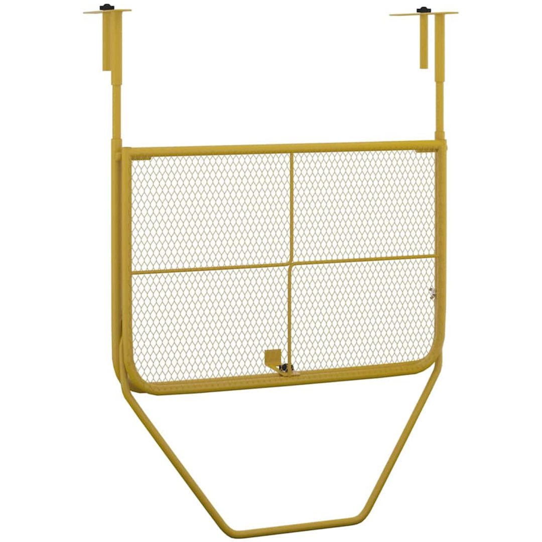 Balkongbord guld 60x40 cm stål vidaXL – bild 6