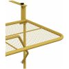 Balkongbord guld 60x40 cm stål vidaXL – miniatyr 10