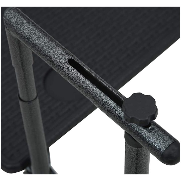 Balkongbord svart 60x64x83,5 cm plast konstrotting vidaXL – bild 7