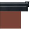 Balkongmarkis brun vidaXL 65 x 250 cm – miniatyr 7