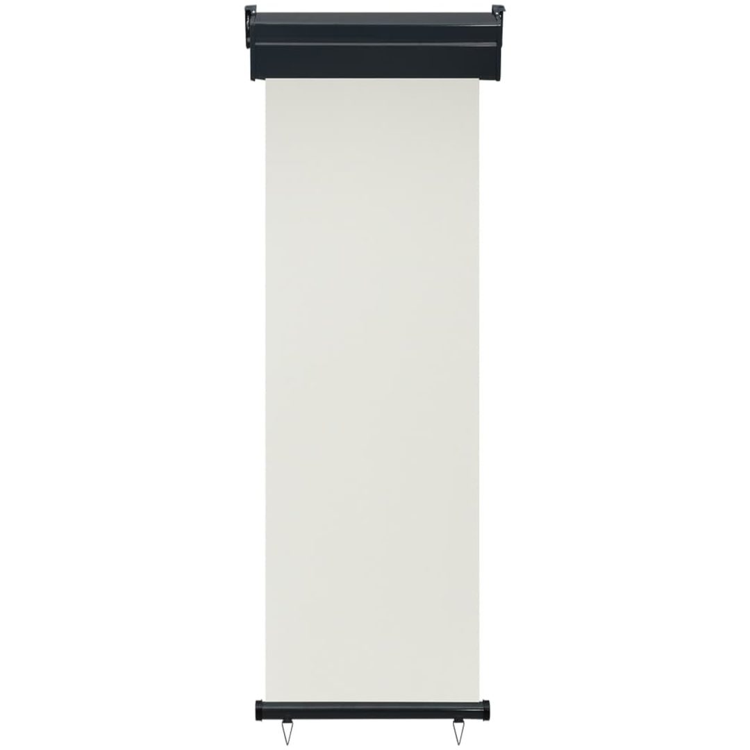 Balkongmarkis gräddvit vidaXL 65 x 250 cm – bild 2