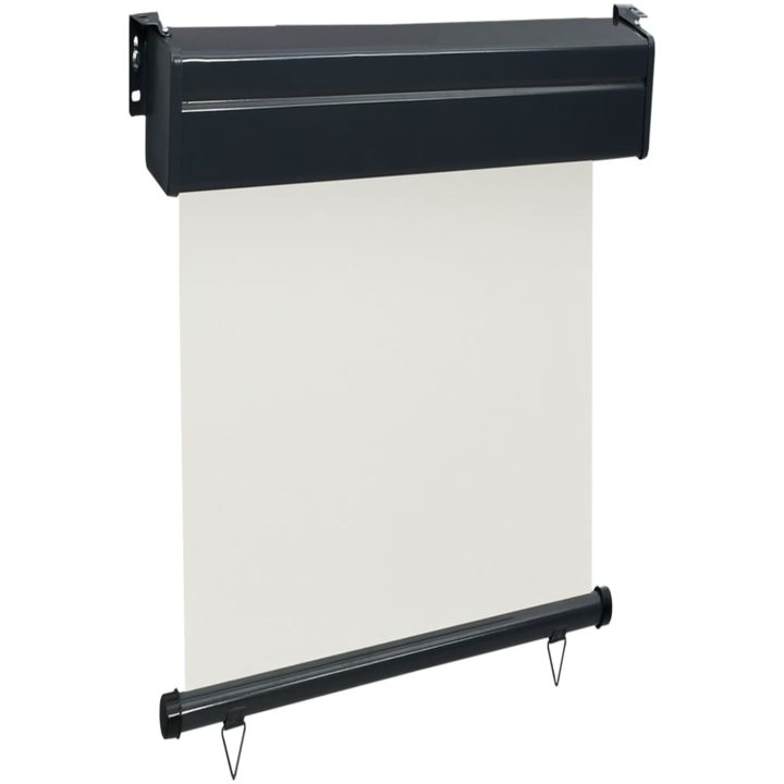 Balkongmarkis gräddvit vidaXL 65 x 250 cm – bild 3