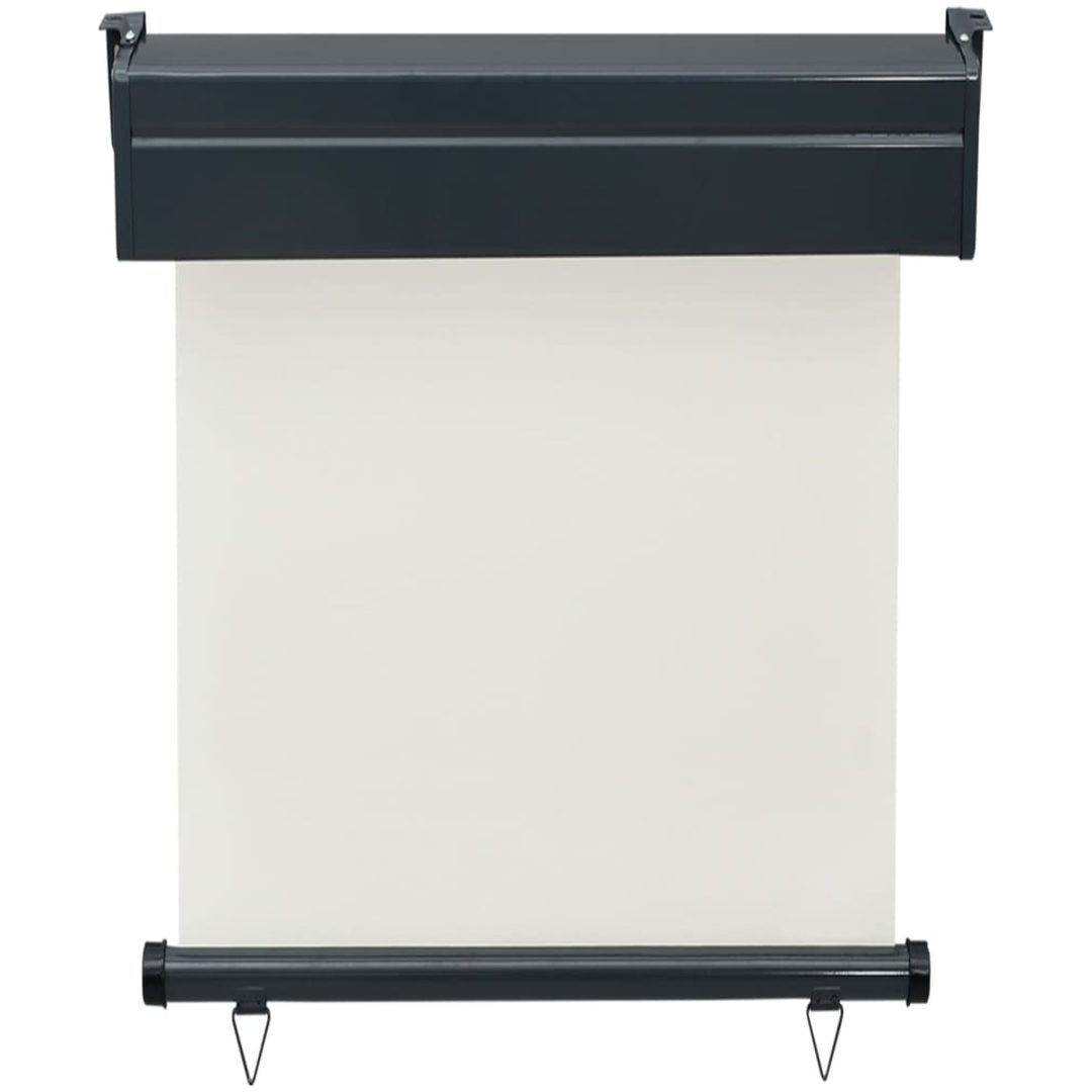 Balkongmarkis gräddvit vidaXL 65 x 250 cm – bild 4
