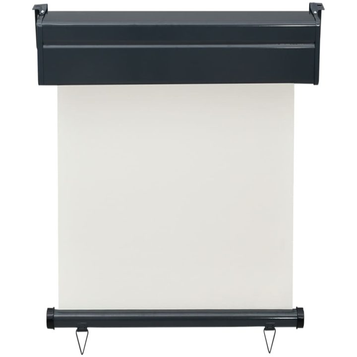 Balkongmarkis gräddvit vidaXL 65 x 250 cm – bild 4
