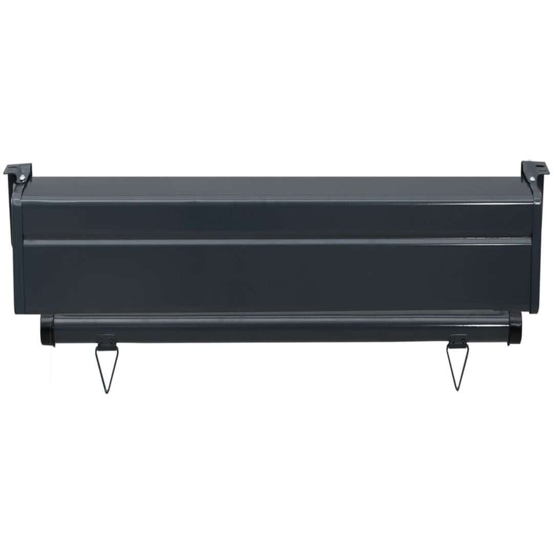 Balkongmarkis gräddvit vidaXL 65 x 250 cm – bild 6