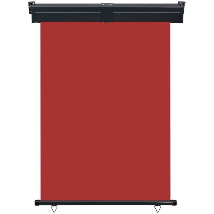 Balkongmarkis röd vidaXL 125 x 250 cm – bild 2