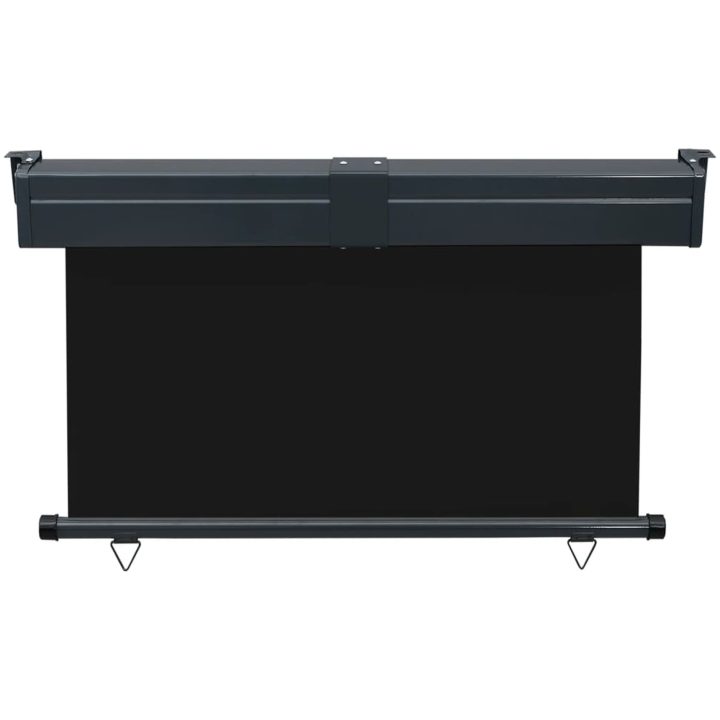 Balkongmarkis svart vidaXL 125 x 250 cm – bild 4
