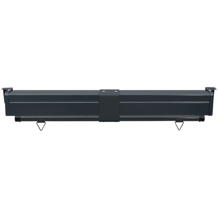 Balkongmarkis svart vidaXL 125 x 250 cm – bild 6