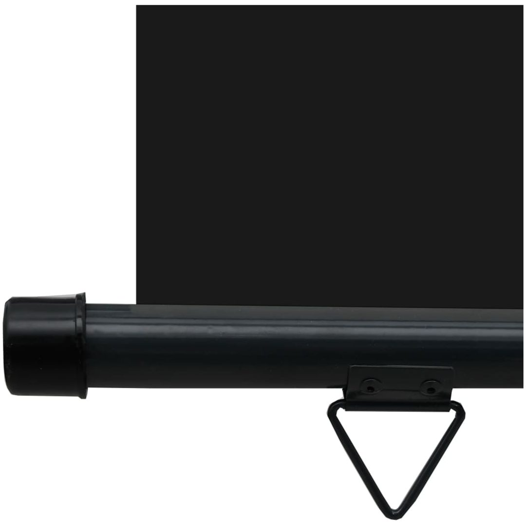 Balkongmarkis svart vidaXL 125 x 250 cm – bild 8