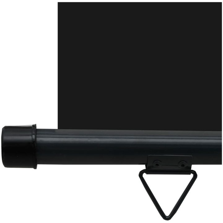 Balkongmarkis svart vidaXL 125 x 250 cm – bild 8