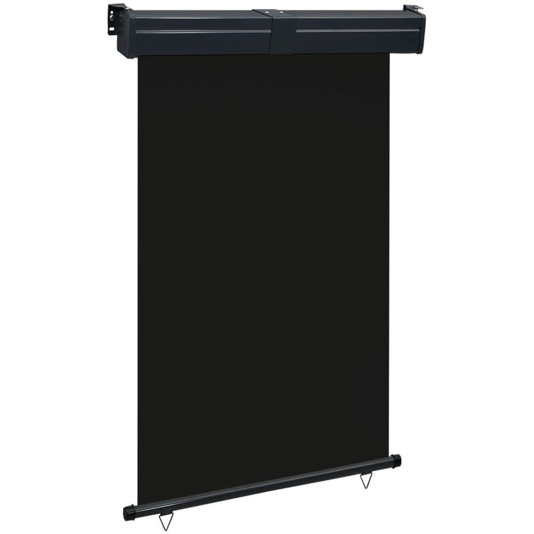 Balkongmarkis svart vidaXL 125 x 250 cm