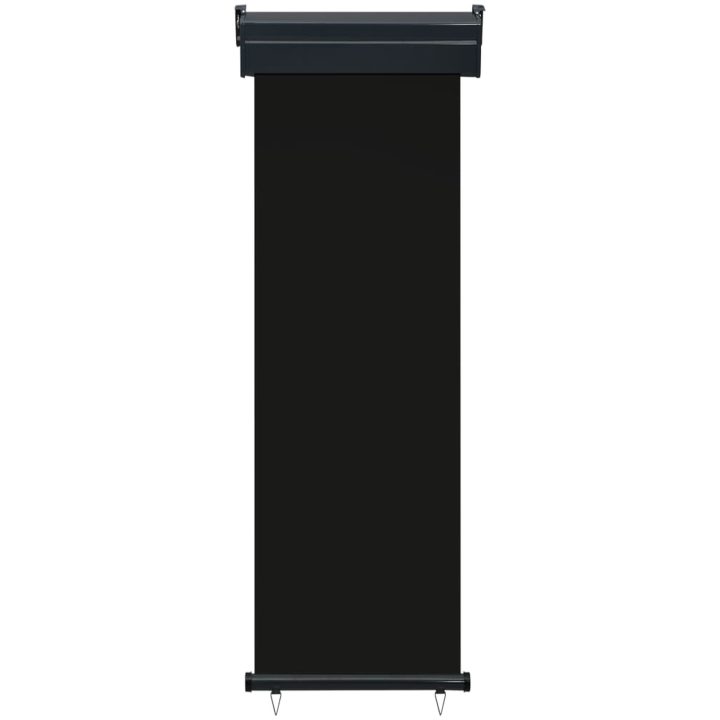 Balkongmarkis svart vidaXL 65 x 250 cm – bild 2