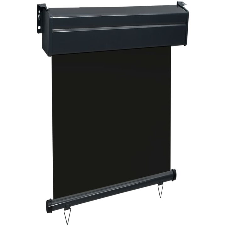 Balkongmarkis svart vidaXL 65 x 250 cm – bild 3