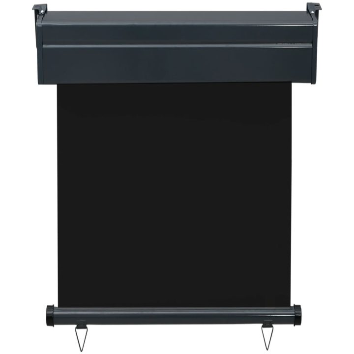 Balkongmarkis svart vidaXL 65 x 250 cm – bild 4