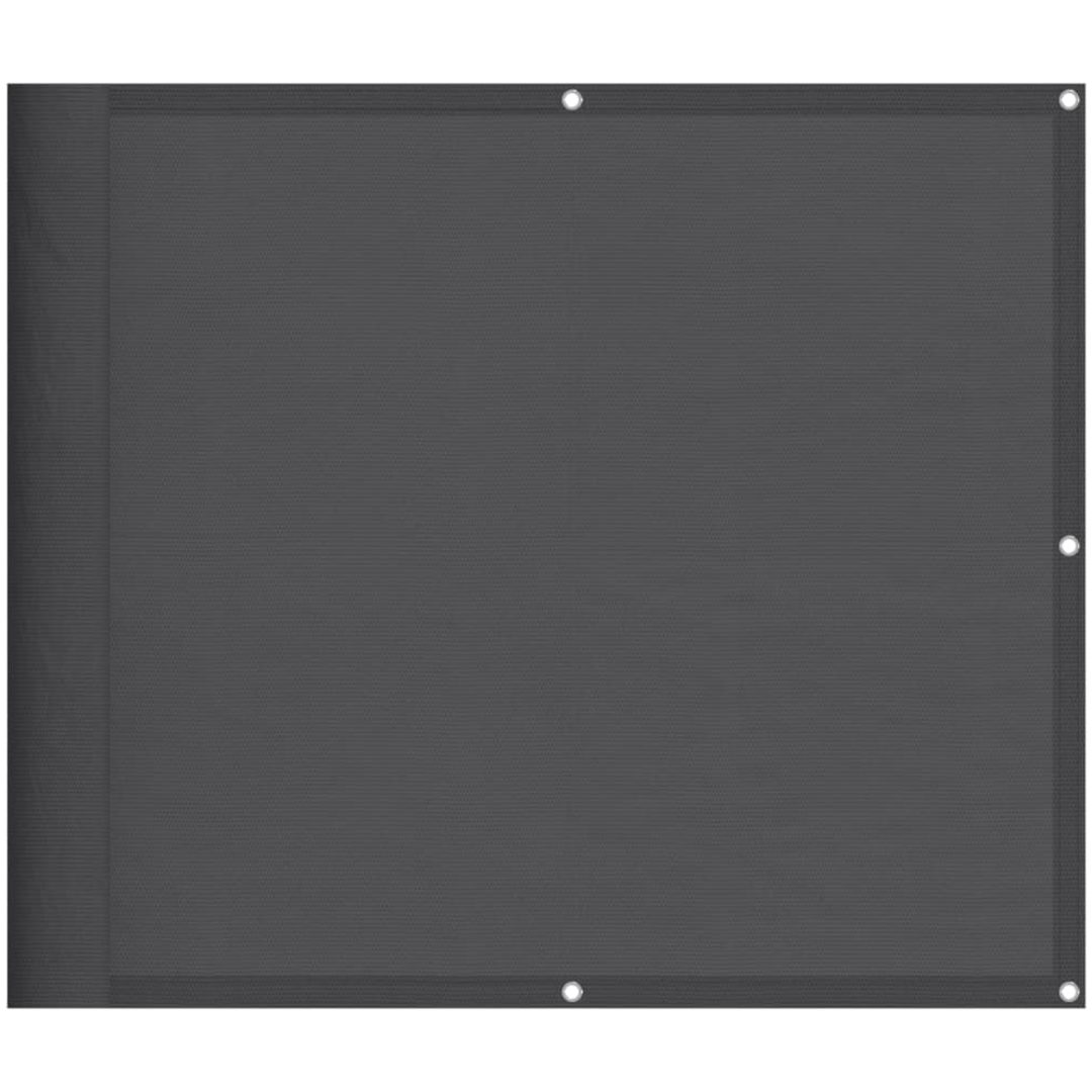 Balkongskärm antracit 100% polyester oxford vidaXL 90 x 800 cm – bild 2