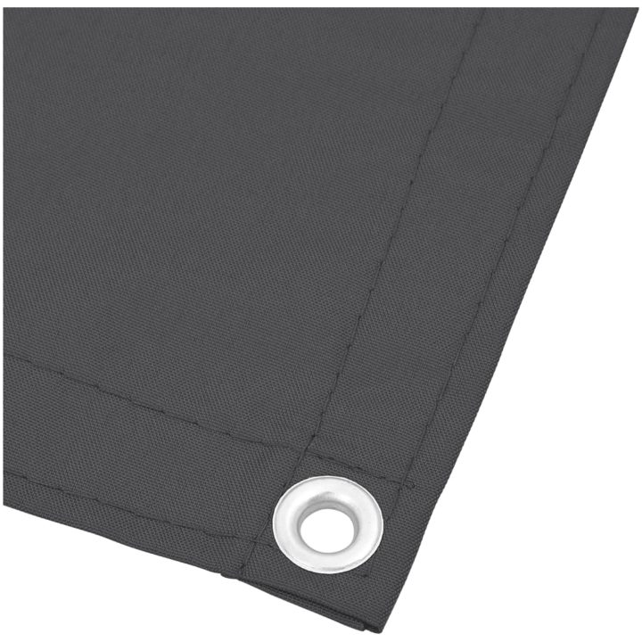 Balkongskärm antracit 100% polyester oxford vidaXL 90 x 800 cm – bild 4
