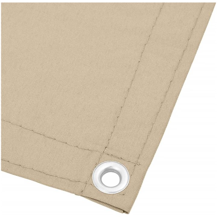 Balkongskärm beige 100% polyester oxford vidaXL 90 x 800 cm – bild 4