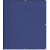 Balkongskärm blå 100% polyester oxford vidaXL 120 x 700 cm – miniatyr 2