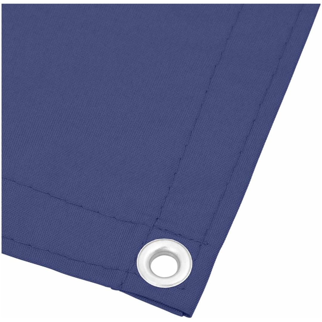 Balkongskärm blå 100% polyester oxford vidaXL 120 x 700 cm – bild 4