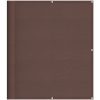 Balkongskärm brun 100% polyester oxford vidaXL 120 x 700 cm – miniatyr 2