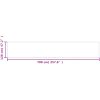 Balkongskärm brun 100% polyester oxford vidaXL 120 x 700 cm – miniatyr 6