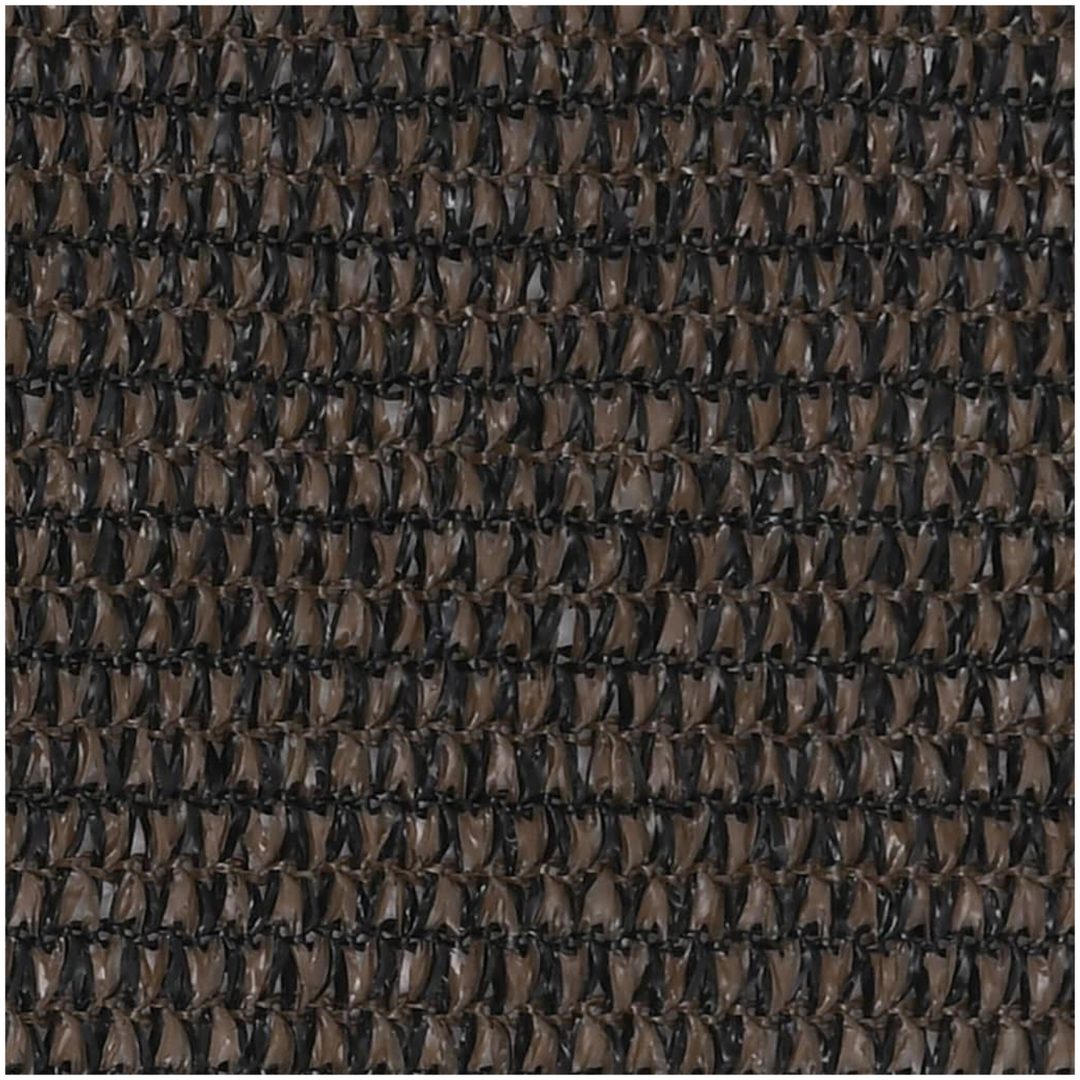 Balkongskärm brun HDPE vidaXL 75 x 300 cm – bild 2