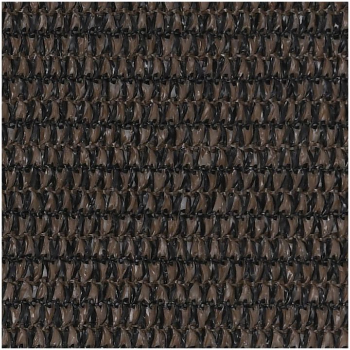 Balkongskärm brun HDPE vidaXL 75 x 300 cm – bild 2