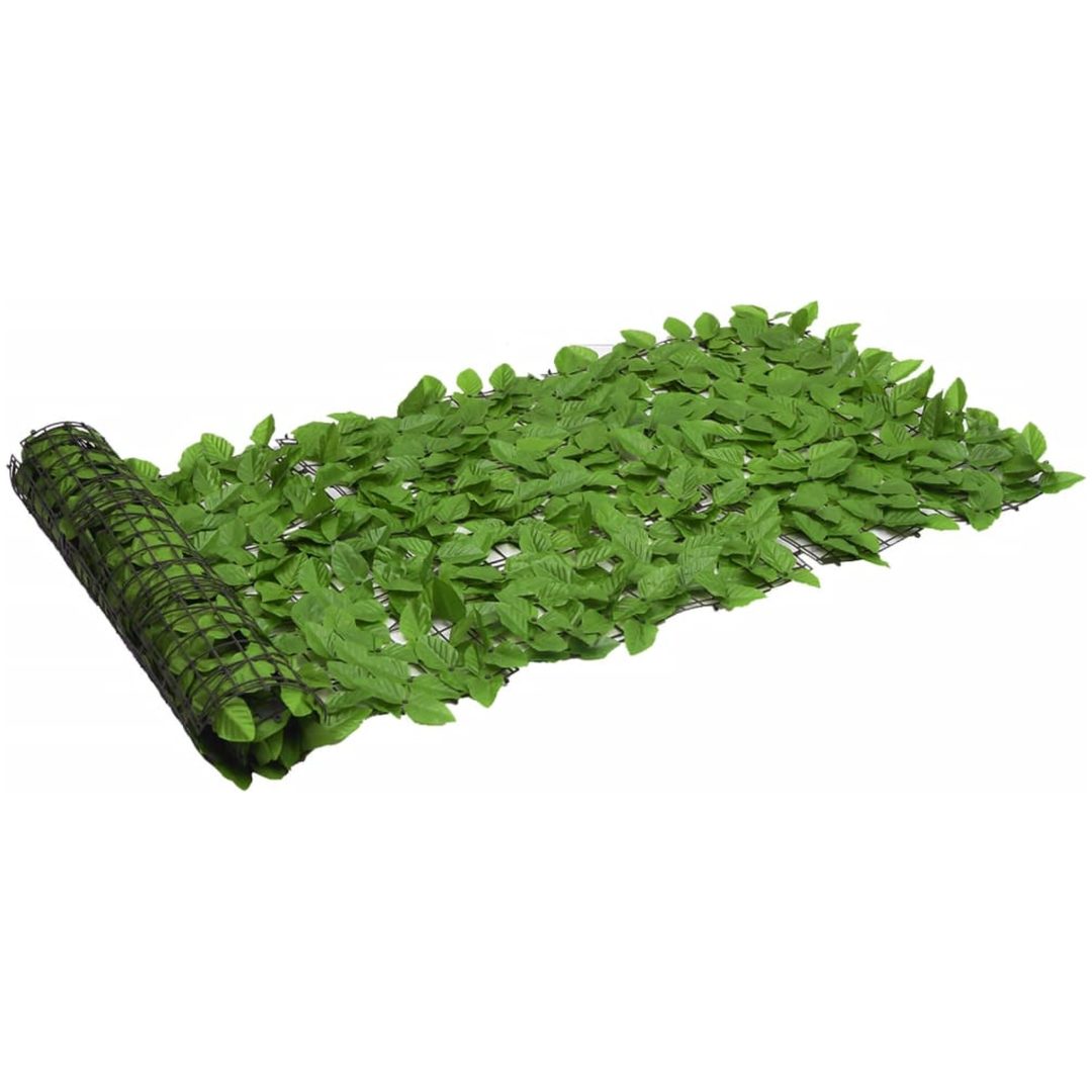 Balkongskärm gröna blad vidaXL 300 x 75 cm – bild 2