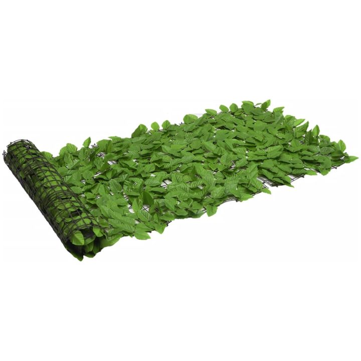 Balkongskärm gröna blad vidaXL 300 x 75 cm – bild 2
