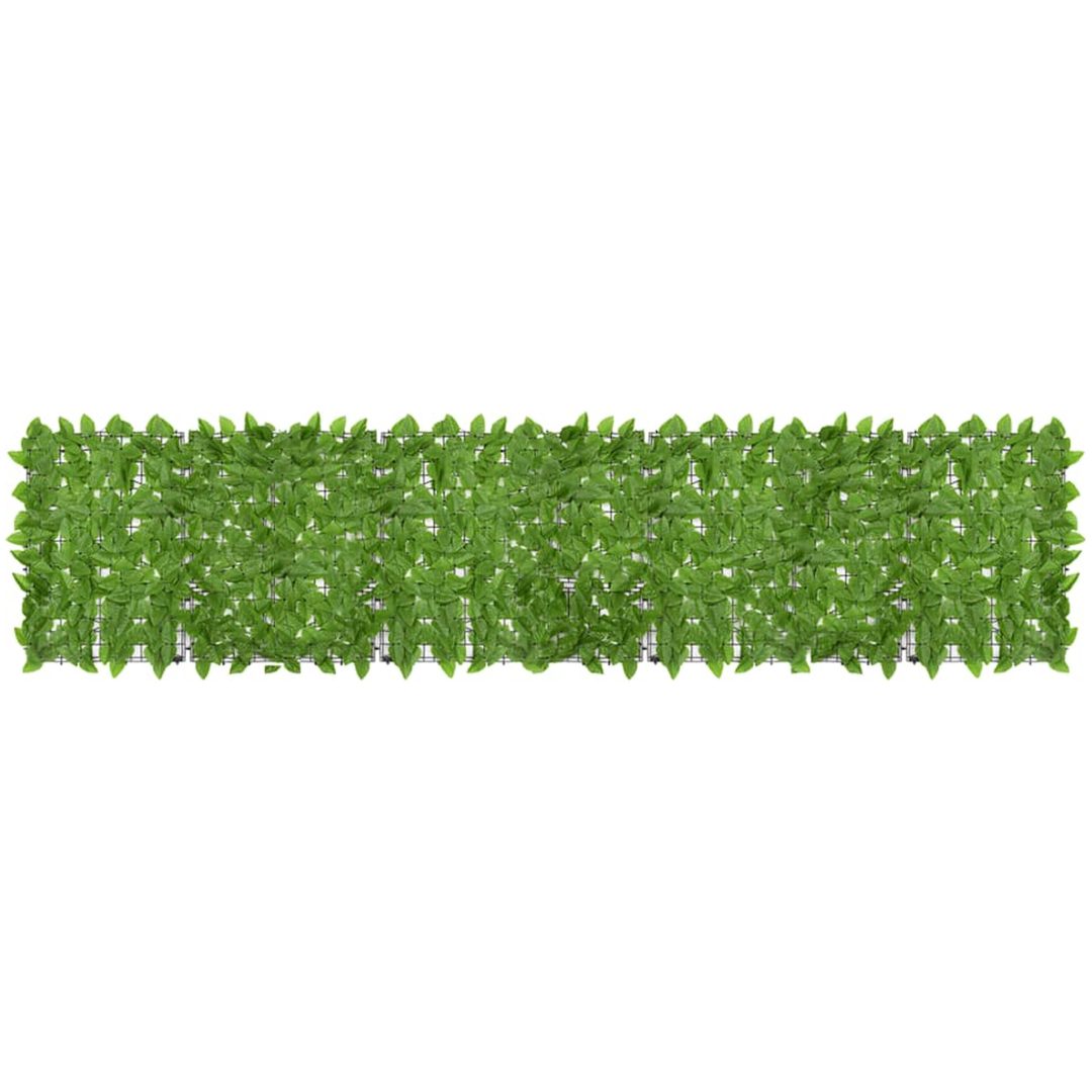 Balkongskärm gröna blad vidaXL 300 x 75 cm – bild 3