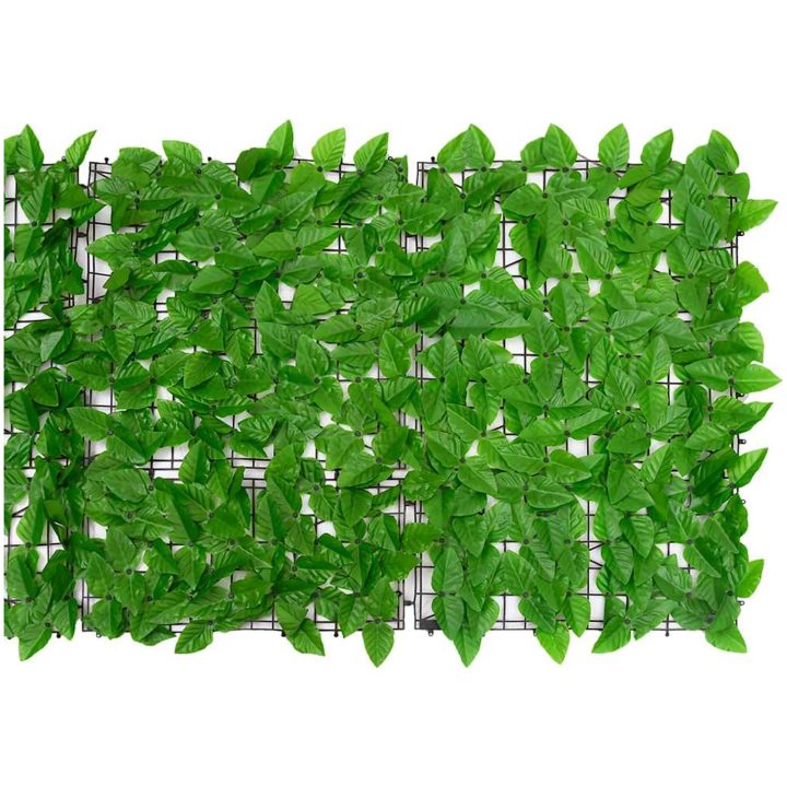 Balkongskärm gröna blad vidaXL 300 x 75 cm – bild 4
