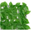 Balkongskärm gröna blad vidaXL 300 x 75 cm – miniatyr 5
